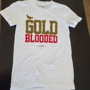 Adapt Gold Blooded 49ers Womens TShirt